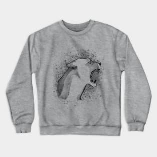 Ferocity in White Crewneck Sweatshirt